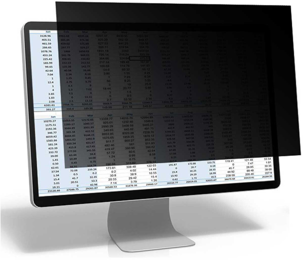Qoltec Filtr prywatyzujący 24" | 16:10 - 1243543 - zdjęcie